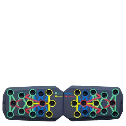 Portable Multifunctional Push-Up Board Set – Foldable Home Workout System for Chest, Arms, Abs & Back